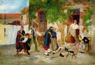 Powrót żołnierza, 1873
